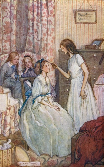 小さな女性のためのイラスト 作： Mary V. Wheelhouse